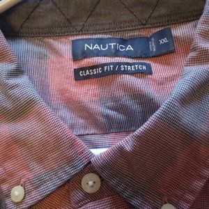 Nautica, Men's, LS, XXL, Button Down Shirt Like New